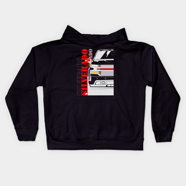 Silverado LTZ 2020 Kids Hoodie by SquareFritz